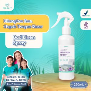 Maskit Baby Bed Linen Spray Anti Kutu Tungau Kasur Natural 250ml